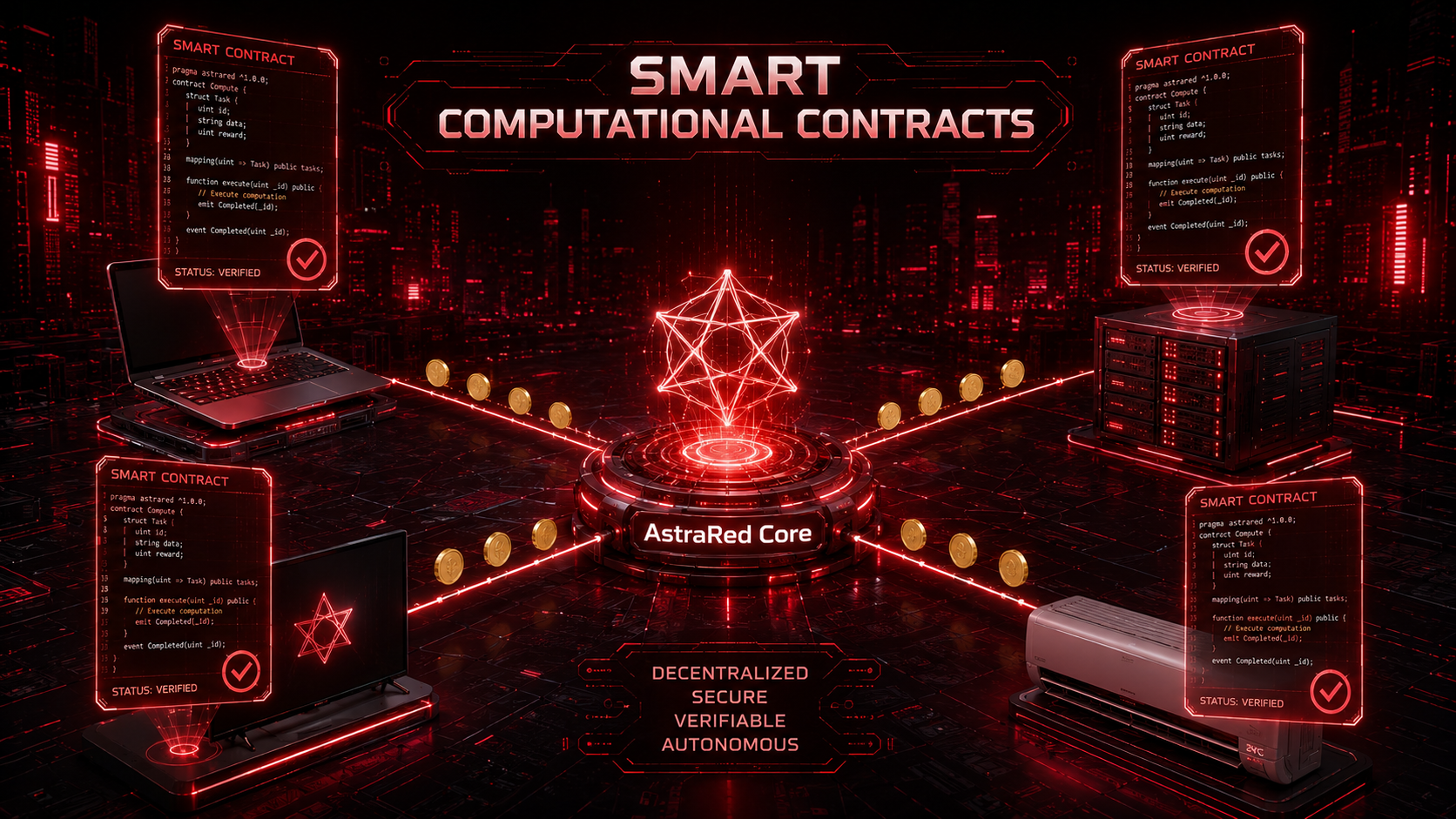 Smart Computational Contracts